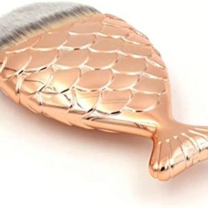 single fish tail makeup brush beauty fish tail makeup brush fish-shaped small fish makeup brush,