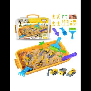 Construction Site Kinetic Sand Set 1.5 kg