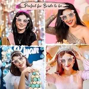 Bride To Be Glasses, Bachelorette Party Glasses, Bachelorette Party Decorations Items, Bride To Be Goggles For Wedding Selfie
