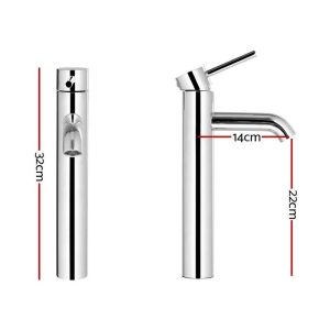 labin  well water Bathroom Basin Mixer Tap Round Tall Faucet