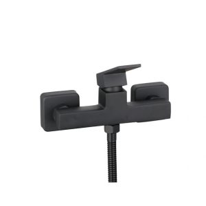 wellwater lania black bathroom shower faucet