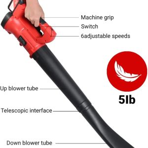 Snowblow Industrial Grade Handheld Leaf Blower/Snow Blower 21V for Winter Leaf