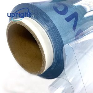 eco-friendly crystal anti uv pvc sheet super clear for table  per 1m length roll