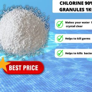 Swimming Pool Granular Chlorine 90% TCCA-( 1KG ) /klORIN POWDER FOR SWIMMING Pool
