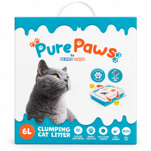 Pure Paws climbing perro gato odor control  6 liter