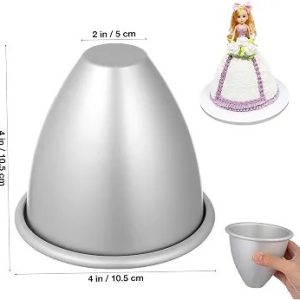 Cabilock Dome Mold for Dolls, Cakes, Pastries, Wristbands, Professional, Thermal Conductivity, Durable, Easy to Carry, Shop