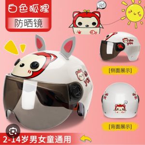 kid. Moto helmet unisex from age 4 to 12