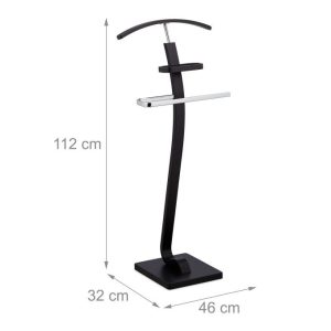 Chrome Valet Stand Silver