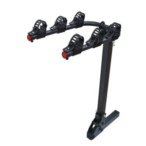 3 Bicycle Carrier Car Rear Bike Rack 2" Towbar Hitch Mount Steel Foldable