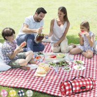 Picnic Blanket Extra Large Waterproof 150*200cmCheckered Picnic Blankets Beac...