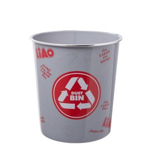 LiAo T130036 Plastic Dustbin, 7.5/10 Liter Capacity
