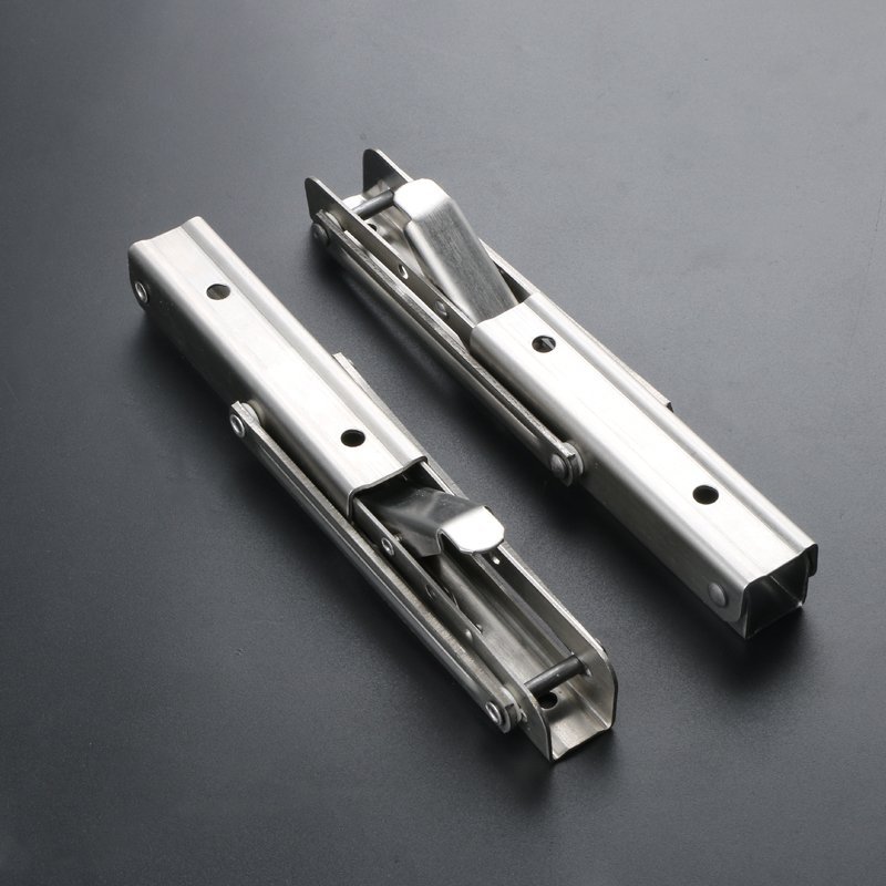 Wall Mounted Stainless Steel Support Bracket Triangle Folding Shelf for Table Bench Premium Quality Brackets chrome 2pcs