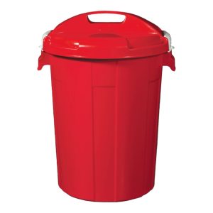 Plastic locked storage bin with 2 handles & lid 55 liter
Product Type: Storage Bin