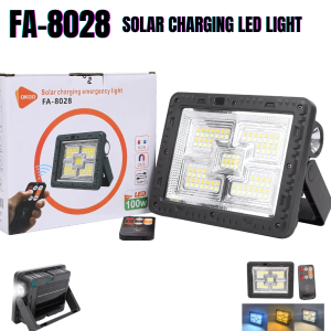 New Ideas Product USB Rechargeable SMD Aluminum Ip66 Waterproof Outdoor 500w Led Solar Floodlight