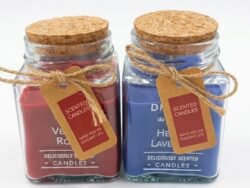 Candle scented jar 6*8cm
