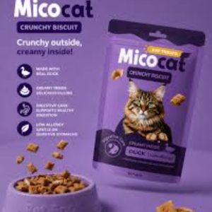 Mico cat treat crunchy biscuits 60g