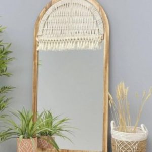 mirror with makrama 60*120cm
