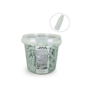 Plombelec yellow  8x30mm Attached Plastic Wall Plug – Pack of 1000pcs