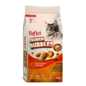 REFLEX CRUNCHY BUBBLE ADULT CAT CHICKEN 10KG