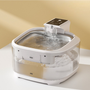 4.5L Rechargeable Wireless Pet Water Fountain with sensor
