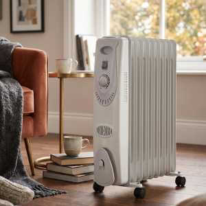 Magic oil radiator chauffeur 11 tube white