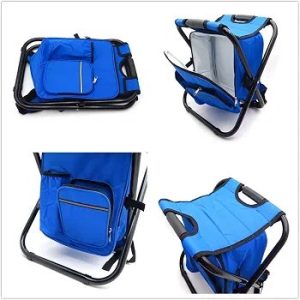 Portable Folding Camping Fishing Chair Stool Travel Backpack Beach Bag-New