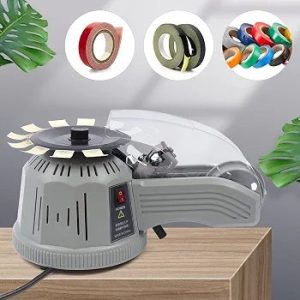 Automatic tape cutter, 3-20mm electric tape cutting dispenser machine, automatic manual rotary disc type tape dispenser, wire cutters for office