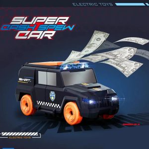 EUPHORIA Super Spray Money Car Toy | Party Money Gun for Fun and Entertainment (Black