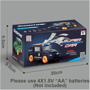 2-in-1 Transforming Tank Robot Toy