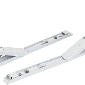 2 x 90 Degree Projector Shelf Brackets and Mounts,Wall Mount Shelf Bracket, Foldable