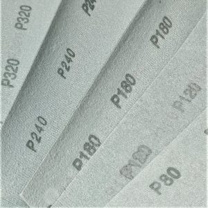 Abrasive Mesh sand paper. with back sticky  50 x 13cm 1pc