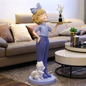 gRFIT Floor Sculpture, Large Decoration for Living Room, Entrance, TV Cabinet, Sofa, Entrance Tray, Home Decor Sculpture