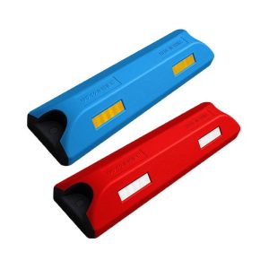 Reflective Rubber Parking Chock Angled Truck Stopper New Materials Curbs Product 50cm