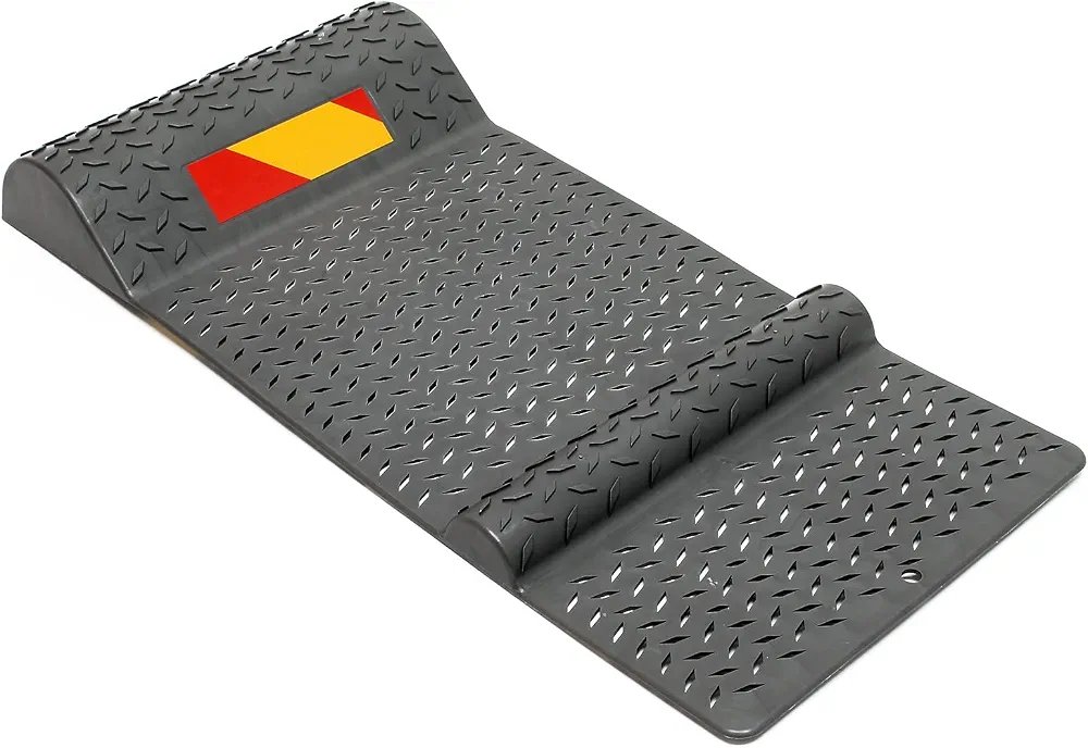 Store 2508 Parking Wheel Stopper and Positioner, 52 x 25 x 5.5 cm, Gray dark plastic - Image 2