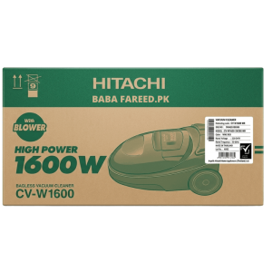 Hitachi, Bagless Vacuum Cleaner With Blower, 5 Liter, 1600W, CV-W1600