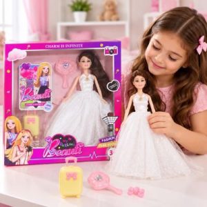 BRIDE DOLL SET
MY DARLING BEAUTI WHITE WEDDING DOLL
