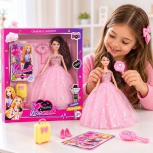PRINCESS DOLL SET
MY DARLING BEAUTI DOLL WITH SUITCASE
