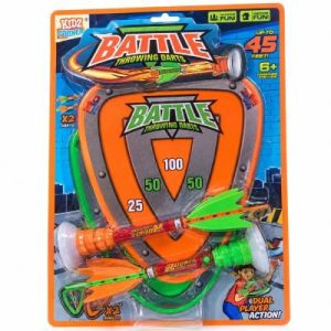 THROWING DARTS SET
KIDZ CORNER BATTLE DARTS WITH SHIELDS