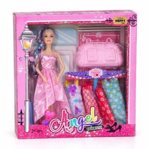 FASHION DOLL SET
ANGEL PRINCESS DOLL WITH DRESSES