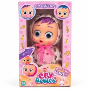 MUSICAL BABY DOLL
CRY BEBIES GOOD NIGHT CONEY DOLL