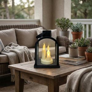 LED lanterns DAILY INTERNATIONAL HOME DECORATIVE 18 x 13 cm