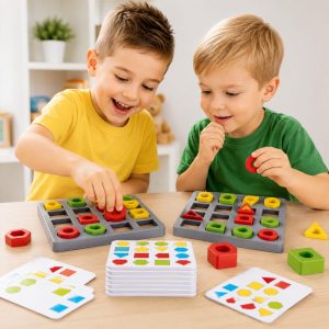 SHAPE MATCHING GAME EDUCATIONAL SORTING TOY