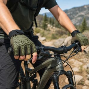 PROTECTIVE HALF GLOVES TACTICAL PADDED PROTECTION GLOVES