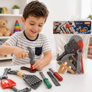 TOOL PLAY SET KIDS WORK TOOLS