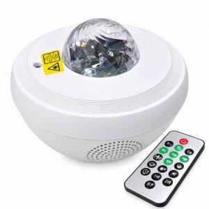 LED STAR PROJECTOR MUSIC LIGHT WITH REMOTE