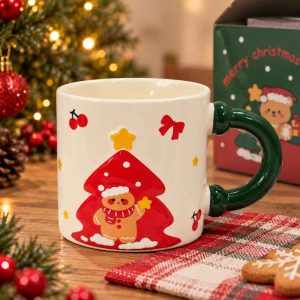 XMAS PORCELAIN MUG Christmas Character Porcelain Mug
